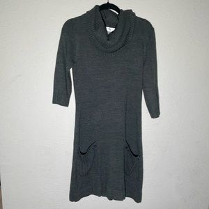 Gray Medium sweater dress